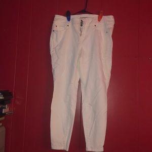 Torrid white begging